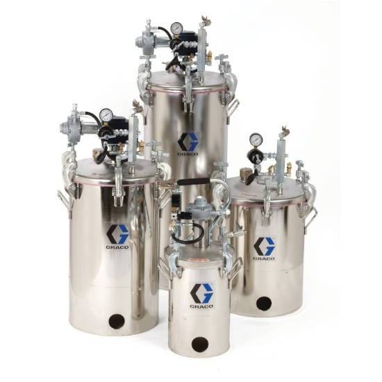 Graco 236151 Recipient 57 litri otel inoxidabil