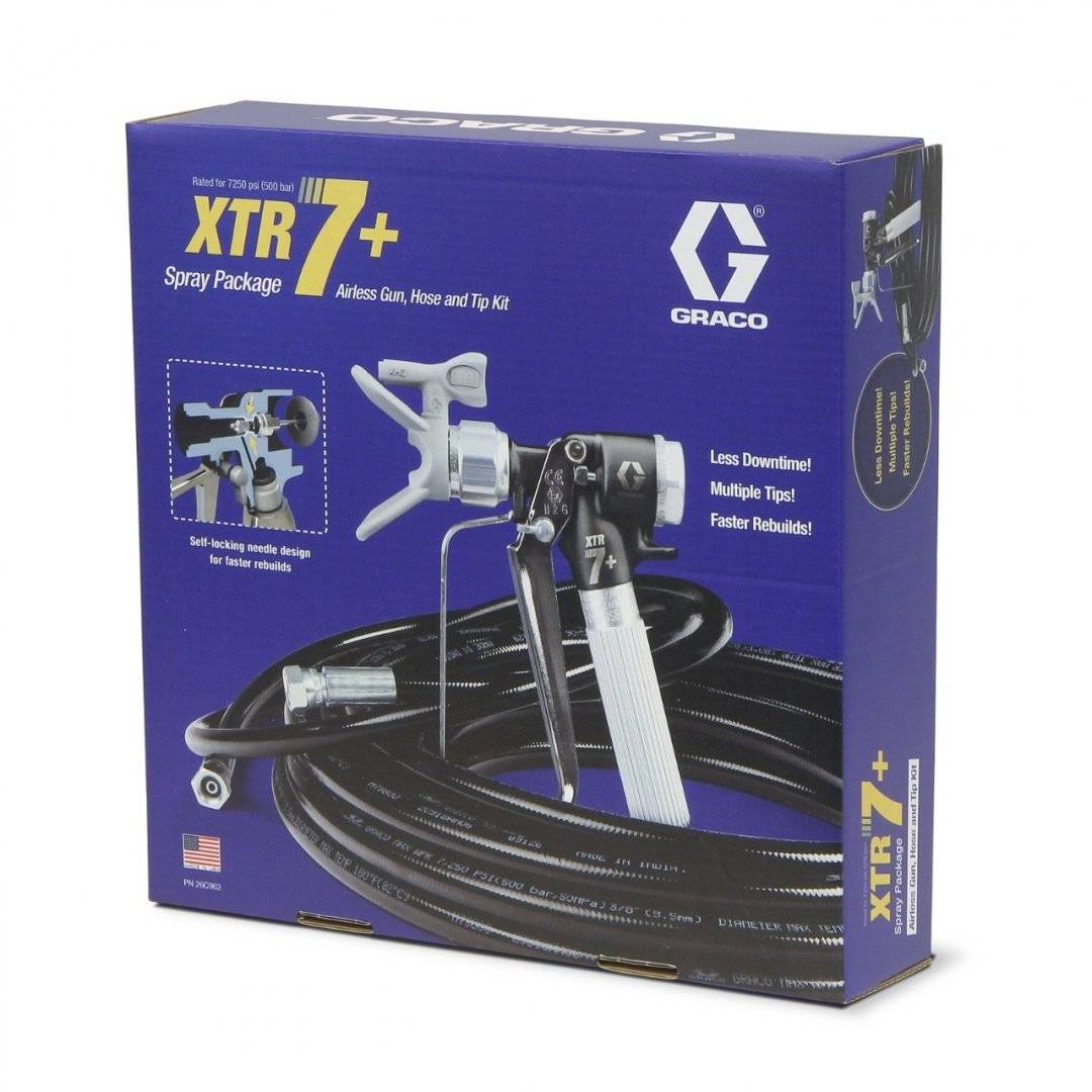 Graco 26C963 Pistol XTR7 Furtun 3/8