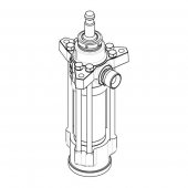 Graco 222849 Dura-Flo 1800 Kit reparatie garnituri PTFE, Leather